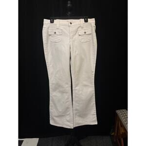 Lei White Flare Leg Jeans